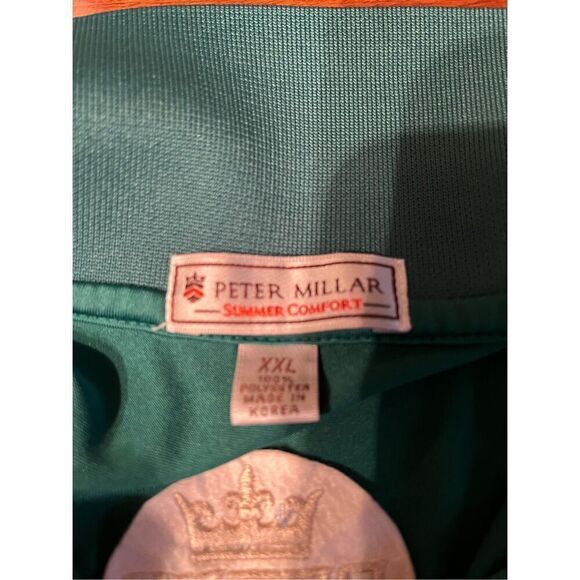 Peter Millar Summer Collection XXL Green Logo Golf Polo - Picture 6 of 6